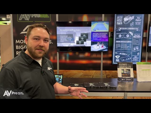 AVPro Edge MXnet USP Universal Streaming Platform - AV-over-IP Video Distribution