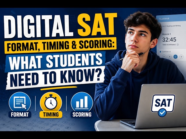 Digital SAT Format, Timing & Scoring: What Students Need to Know?
