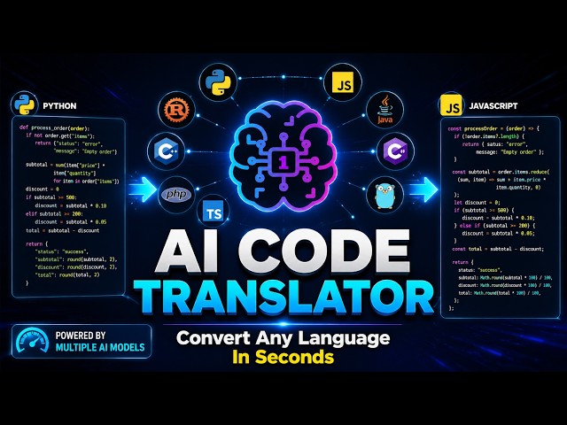Free AI Code Translator For Any Programming Language