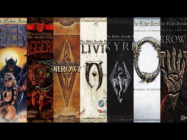 The Evolution of The Elder Scrolls (1994-2019)