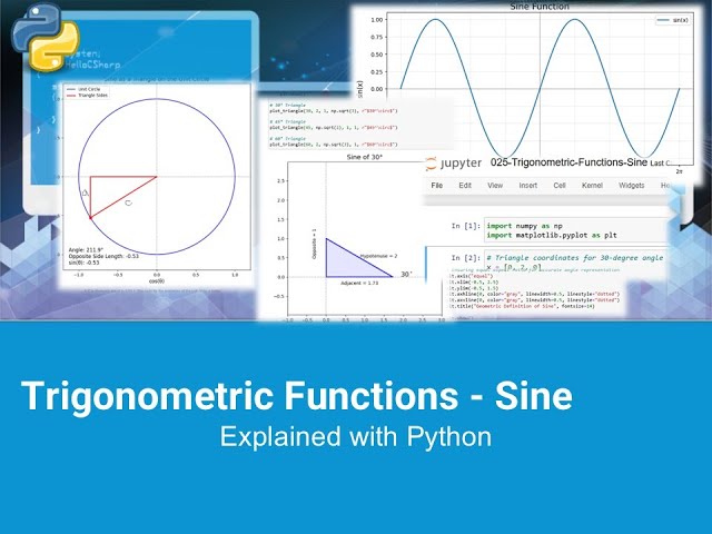 Trigonometric Functions - Sine (with Python)