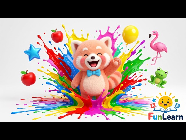 Learn Colors for Kids 🌈🎨 | 15+ Colors & Colorful Objects | FunLearn