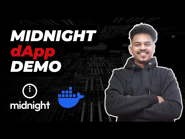 🚀 Midnight Challenge | Build & Run a Sample dApp with React, Flask & Docker