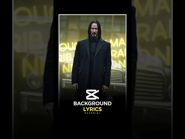 How to add Background Lyrics in Capcut Tutorial 🗿❤️‍🔥 #tutorial #capcut #edit