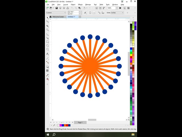 Coreldraw Tutorial - Transform 🔧 For More Tips