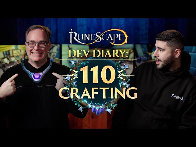 110 Crafting: New Threads, Masterwork Magic Armour & Platinum Jewellery | Dev Diary | RuneScape