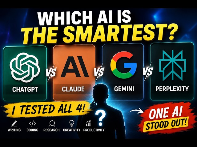 ChatGPT vs Claude vs Gemini vs Perplexity — Which AI Should You Actually Use? #ai2026