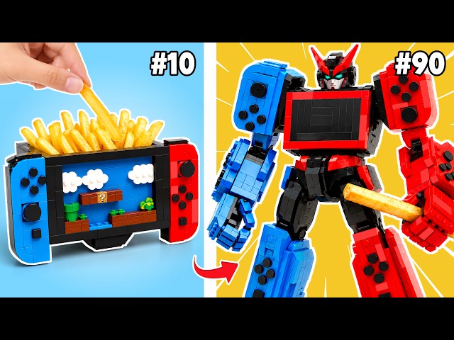 LEGO Transformer: What If a Nintendo Game Boy Became a Robot? | BEAR Bricks