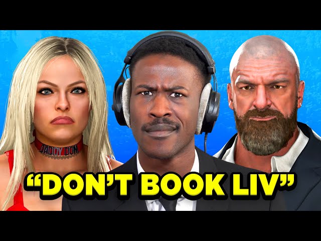 WWE 2K26 MyGM But I Have To Do Everything Triple H Says