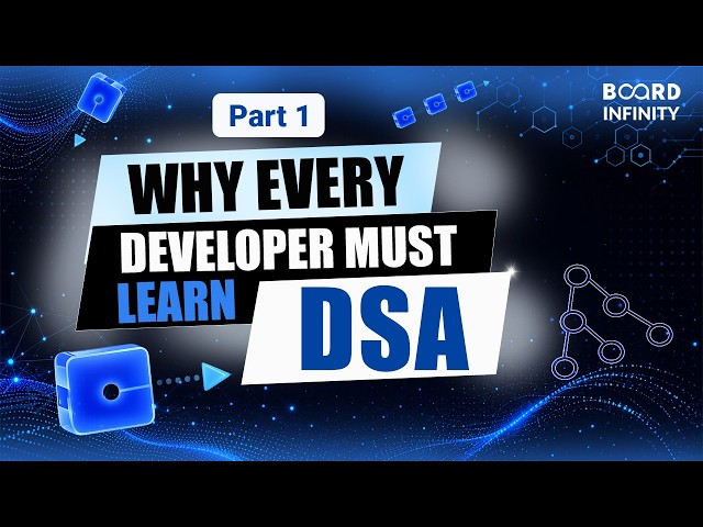 Why Every Developer Must Learn DSA - Explained with Real Example | DSA Series Part 1