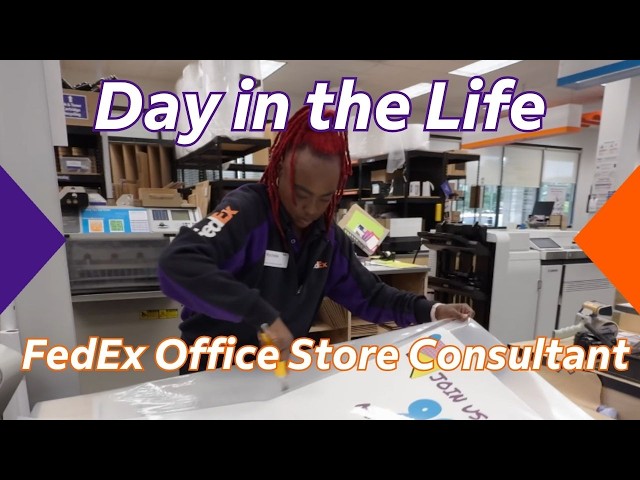 A Day in the Life of a FedEx Office Store Consultant