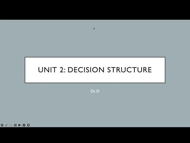 Python 101 Unit 2 - if/else/elif statements