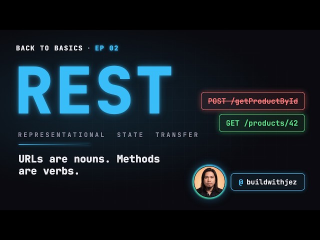 REST APIs - Back To Basics EP02