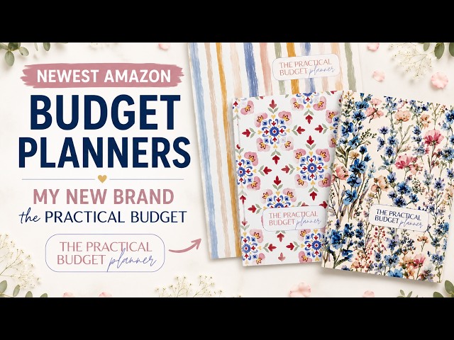 Newest Budget Planner on Amazon! | The Practical Budget Planner | My New Line =)