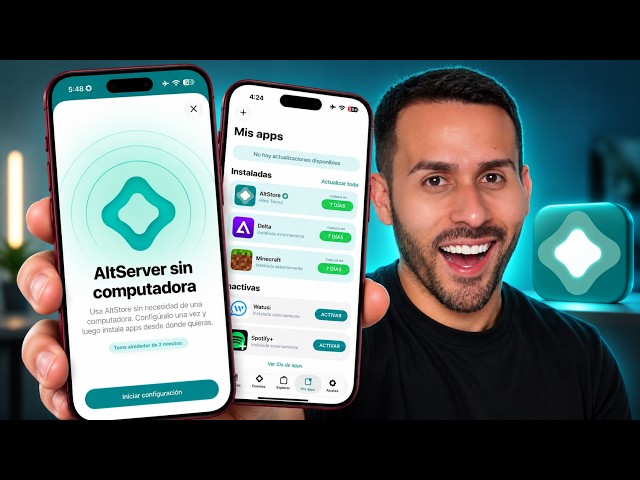 NEW AltStore! | Install Apps OUTSIDE the App Store on iPhone | Use Computer ONLY ONCE!