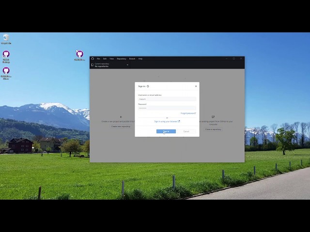 Install GitHub Desktop on Windows