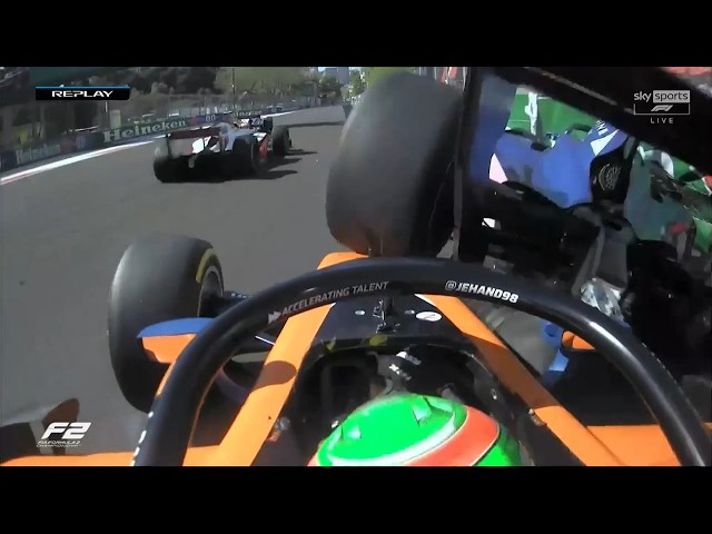 F2 2021-2023 Onboard Crash Compilation (Dallara F2 2018)