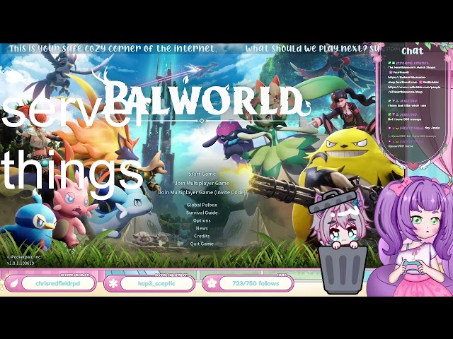 (Palworld 1.0, The False Start! Day 1)- Twitch VOD- (July 19, 2026)