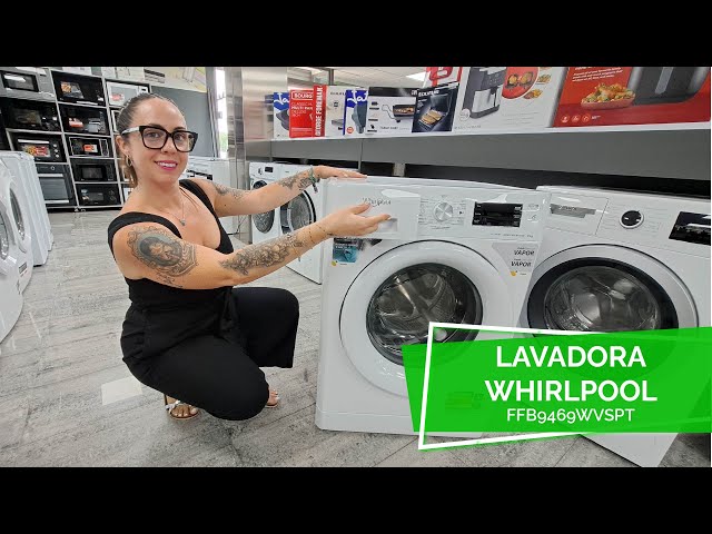Lavadora WHIRLPOOL con vapor FFB9469WVSPT | Milar