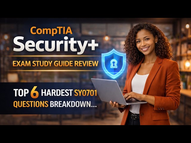 CompTIA Security+ Study Guide Review SY0 701   Complete Domain Breakdown