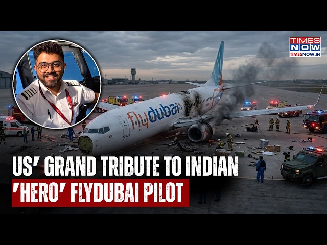 FlyDubai Scare: Indian Pilot Smit Machchhar Gets Historic US House Honour For Foiling Terror Attack