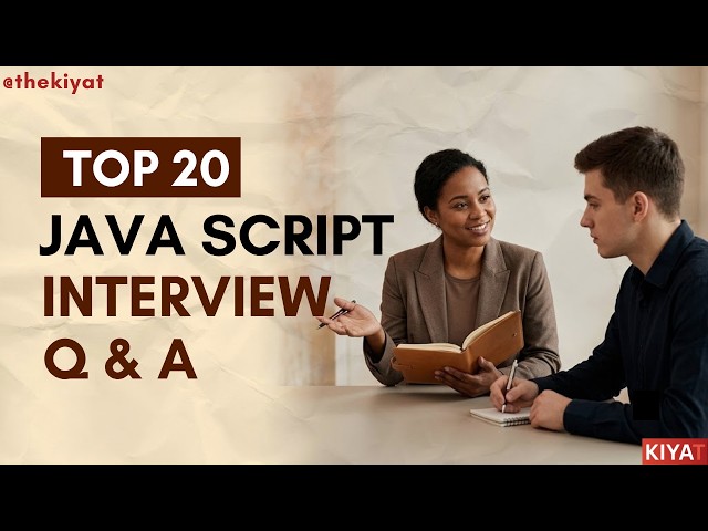 Part 4 | JavaScript Interview Questions & Answers | Top 20 JS Interview Questions