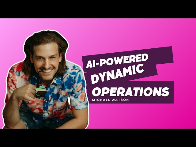 GraphQL Embeddings: AI-Powered Dynamic Operations From Schema To IDE - Michael Watson, Self