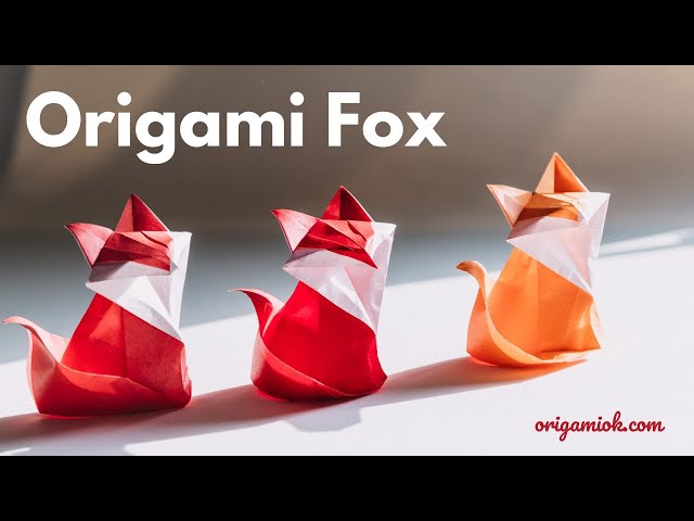 How to Fold Origami Fox