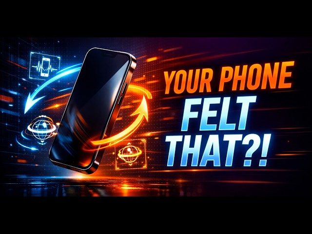 How Your Phone Knows You Rotated It 🤯 (Auto-Rotate Explained)