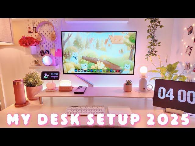My Cozy iPad Pro Desk Setup Tour 2025 | Aesthetic, Productive & Peaceful Space