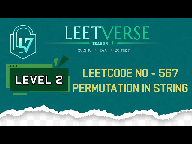 LeetCode 567 | Permutation in String