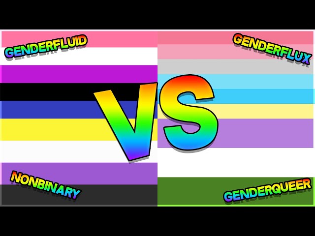 Genderflux vs Genderfluid vs Genderqueer vs Nonbinary - What's The Difference?