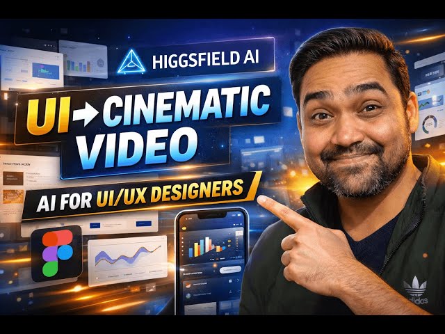 Higgsfield AI Tutorial for UIUX Designers in 2026 | Convert UI Designs into Cinematic Videos