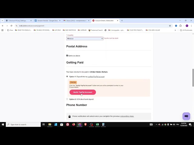 How To Add A Payment Method To Your Redbubble - Full Guide