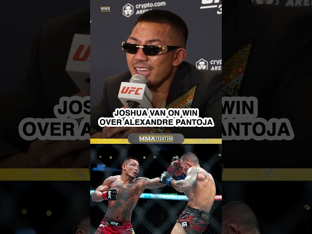 Joshua Van REACTS to UFC 331 win over Alexandre Pantoja | MMA Fighting