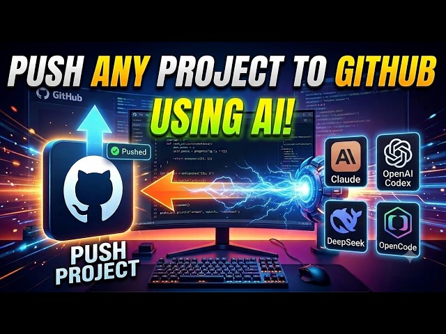 How to Push Any Project to GitHub Using AI in Just 2 Minutes