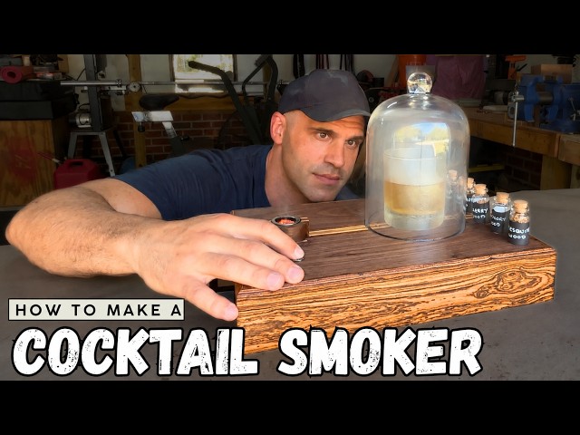 Building a Cocktail Smoker From Scratch | No CNC Required! 