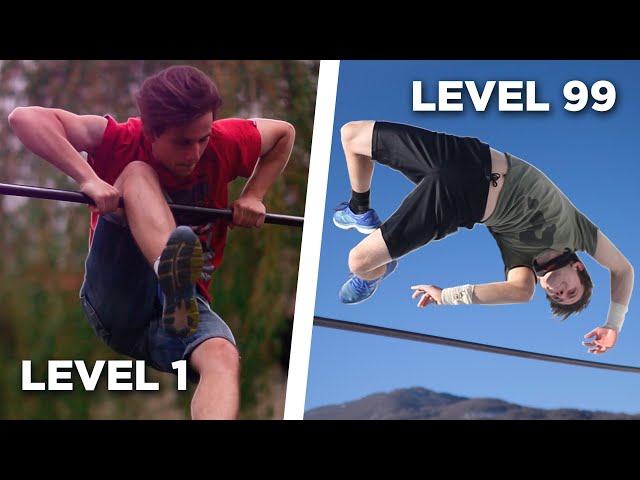 The Hardest Horizontal Bar Tricks / Gimbarr Levels from 1 to 100
