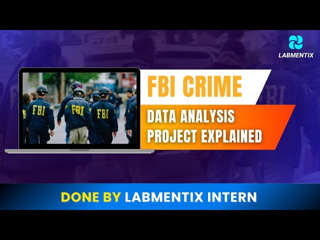 FBI Crime Data Analysis Project Using Python | EDA & Classification | Data Science Project