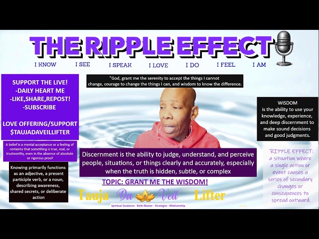 THE RIPPLE EFFECT MORNING SHOW