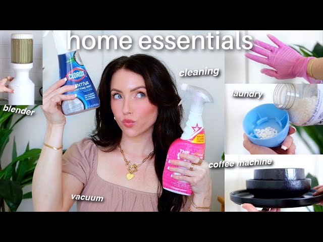 my home essentials! ✨ favorites I use every single day (cleaning, laundry, appliances...)