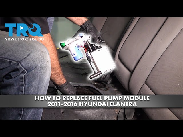 How to Replace Fuel Pump Module Assembly 2011-2016 Hyundai Elantra