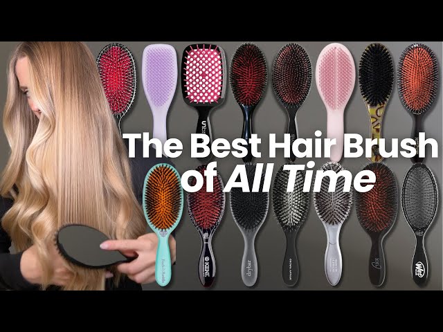 I Tested 17 Hair Brushes to Find the BEST for Healthy Hair!