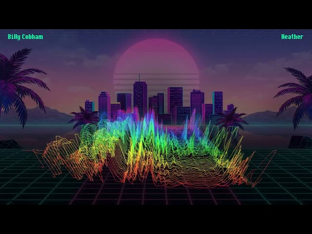 Billy Cobham - Heather (3D Waveform Visualizer)