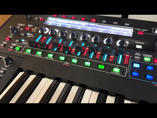 Cómo usar mi paquete de sonidos en el Yamaha Montage M