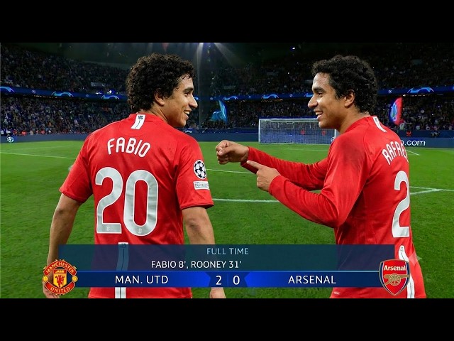 Man United fans will never forget Fabio X Rafael combination on this day