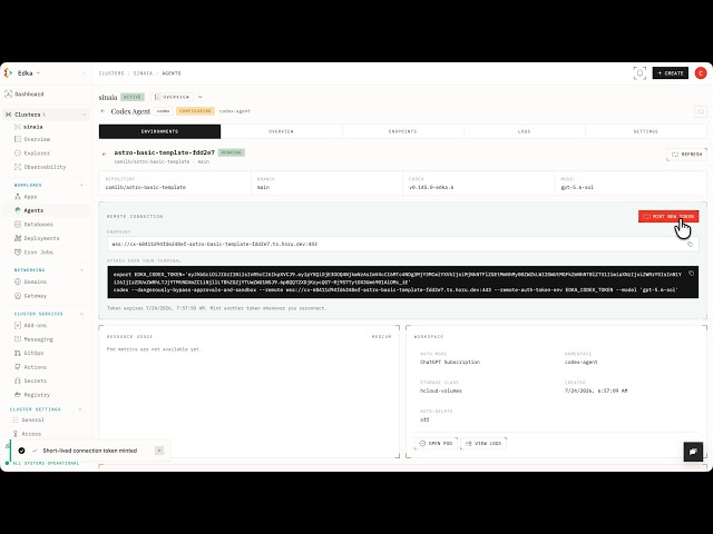 Run Codex Sandbox Environments in Your Own Kubernetes Cluster