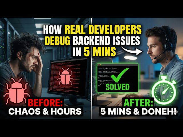 How Real Developers Debug Backend Issues | #backend #coding #python #programming