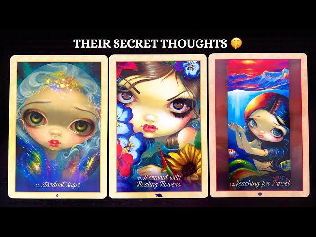 What Are Their Secret Thoughts About You? | Pick a Card Tarot Reading 👀✨