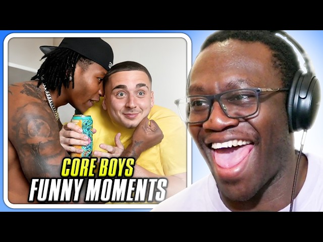 DEJI REACTS TO CORE BOYS FUNNIEST MOMENTS
